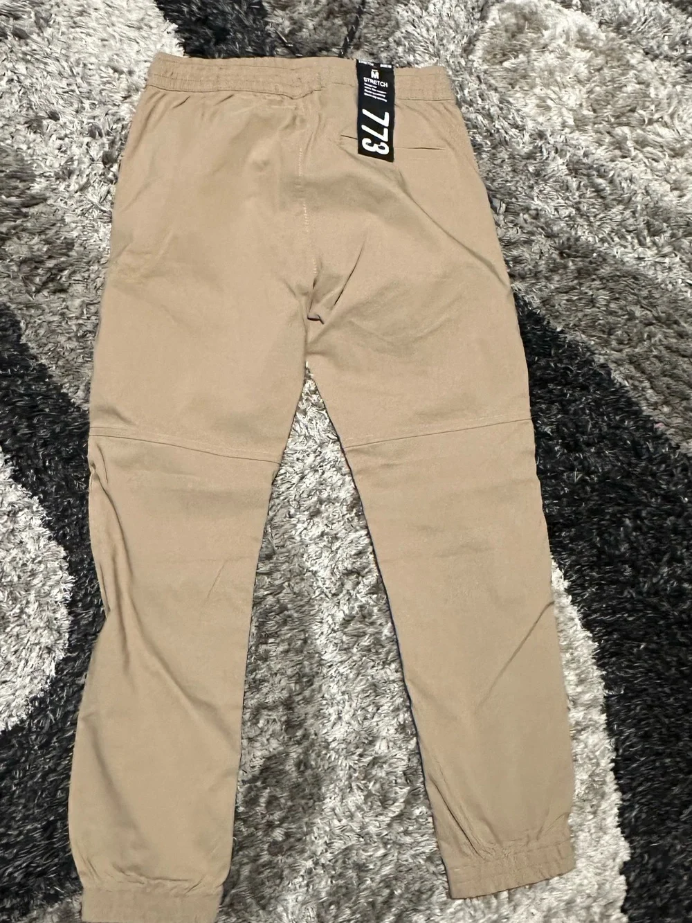 Men's  Parish Adore Tan windbreakers- Elastic Waist & Cuffed Ankles